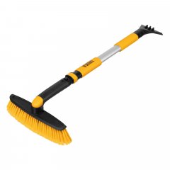 Щетка-сметка со скребком, телескоп, поворотная голова, 750-1120 мм DENZEL 55326