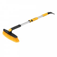 Щетка-сметка со скребком, телескоп, поворотная голова, 750-1120 мм DENZEL 55326