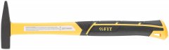 Молоток кованый, фиберглассовая усиленная ручка, 100 гр. FIT 44331