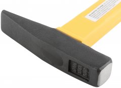 Молоток кованый, фиберглассовая усиленная ручка, 100 гр. FIT 44331