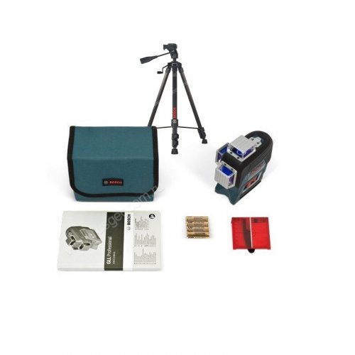 Лазерный уровень Bosch GLL 3-80 C с калибровкой + BT 150