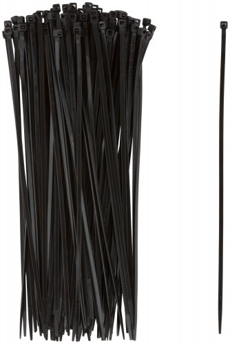 Хомуты нейлоновые для проводов, черные 100 шт., 3,6х250 мм FIT 60350