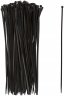 Хомуты нейлоновые для проводов, черные 100 шт., 3,6х250 мм FIT 60350