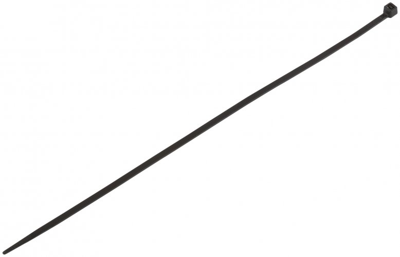 Хомуты нейлоновые для проводов, черные 100 шт., 3,6х250 мм FIT 60350