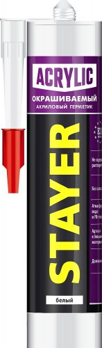 Акриловый герметик STAYER белый 260 мл 41211-0_z01