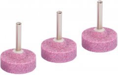 Шарошка абразивная, диск, 38 x 12 x 6 мм, F46, 3 шт Matrix 76009