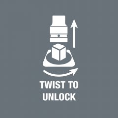 8100 SA 8 Zyklop Metal - набор с трещоткой, переключение реверса, привод 1/4", метрический , 28 предм., WERA, ( WE-004018 )