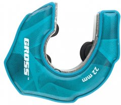 Труборез ладонный"Piranha", 22 мм, 3/4, автоматическая регулировка зажима трубы, трещотка с храповым механизмом, отверстие 1/4 Gross 78706