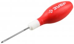 Швейное шило, эргономичная обрезиненная рукоятка, длина 60мм, d 3мм ЗУБР "МАСТЕР" 09571-3