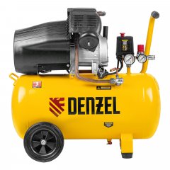 Компрессор воздушный DCV2200/50, прямой привод, 2.2 кВт, 50 литров, 380 л/мин Denzel 58167