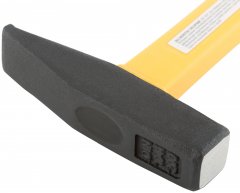 Молоток кованый, фиберглассовая усиленная ручка, 200 гр. FIT 44332
