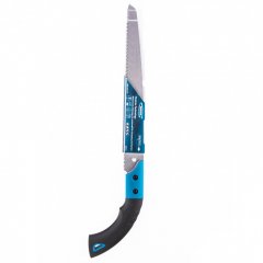 Пила по дереву Piranha, универсальные для кемпинга и сада, 330 мм, 9-10 TPI, каленый зуб 3D, двухкомпонентная рукоятка, пенал Gross 23612