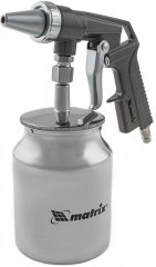 Пистолет пескоструйный с нижним бачком, пневматический Matrix 57326