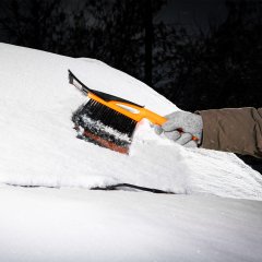 Щетка-сметка для снега со скребком, 415 мм Sparta Россия 552915