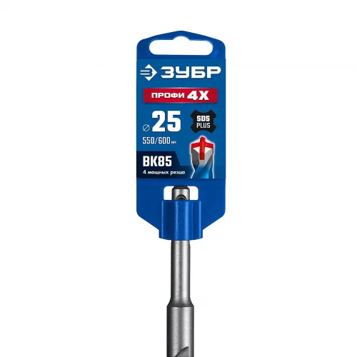 ПРОФИ-4Х 25x600 мм, SDS-plus бур ЗУБР 29313-600-25