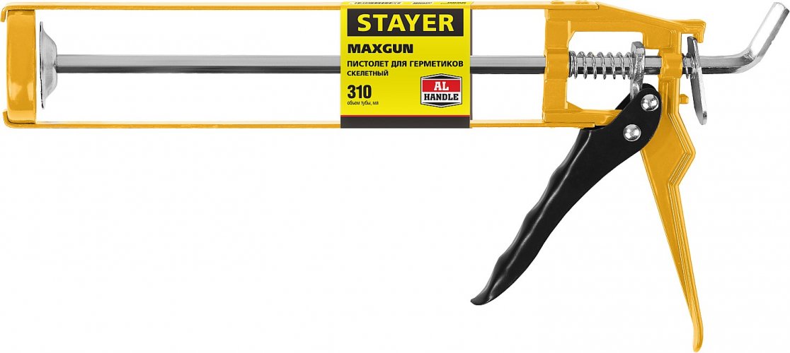 Скелетный усиленный пистолет для герметиков, 310 мл, STAYER MASTER 0666