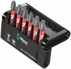 Набор бит и держатель Bit-Check 6 PH Impaktor 1, 6 предм., WERA, ( WE-057691 )