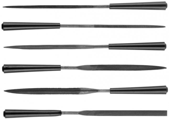 Набор надфилей, 100 мм, 6 штук STAYER 1603-10-H6_z01