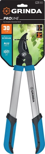 Малый плоскостной сучкорез с алюминиевыми рукоятками GRINDA PL-460 424518