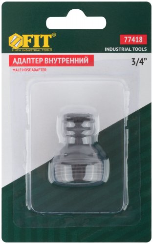 Адаптер внутренний пластиковый 3/4" FIT 77418