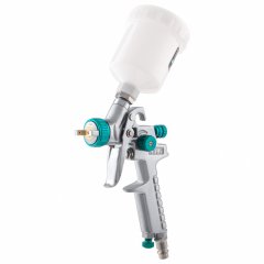 Краскораспылитель AG 810 HVLP, гравитационный, сопло 0.8 мм и 1 мм Stels 57361