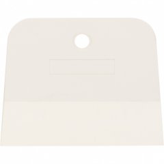 Шпатель, белая резина, 100 мм Россия Сибртех 85834