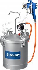 Красконагнетательный бак с краскопультом ЗУБР Профессионал knb-10 10 л 06464