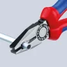 Плоскогубцы комбинированные фосфатированные, черного цвета 200 мм, KNIPEX, ( KN-0302200SB )