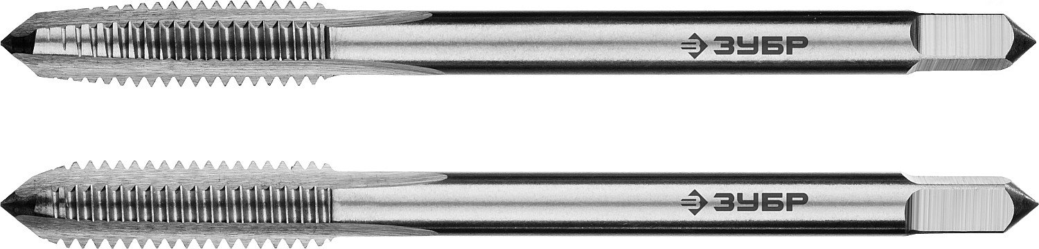 Машинно-ручные метчики ЗУБР М6х1,0, 2шт 4-28007-06-1.0-H2_z01