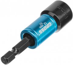 Набор бит с торцевыми головками 8, 10,12, 13 мм, магнит. Nut-Driver, S2 Gross 11627