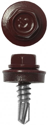 Кровельные саморезы ЗУБР СКМ 25х5.5 мм, 1800 шт. 4-300310-55-025-3005