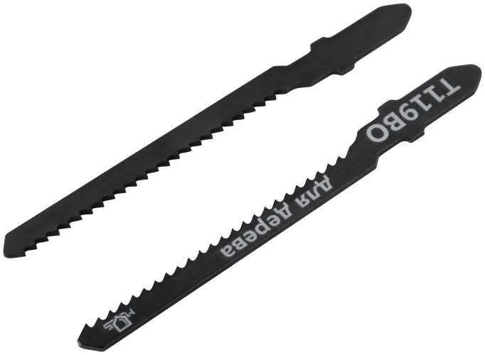 Полотна для эл. лобзика, Т119ВО, по дереву, HCS, 75 мм, 2 шт. MOS 40812М