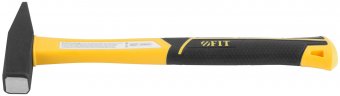 Молоток кованый, фиберглассовая усиленная ручка, 400 гр. FIT 44334