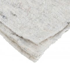 Салфетка для пола х/б, 500x700 мм, белая, Home Palisad 923265