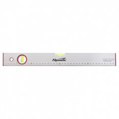 Уровень алюминиевый, 400 мм, 2 глазка, линейка Sparta 35104