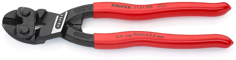 KNIPEX CoBolt® фосфатированные, черного цвета 200 мм, ( KN-7121200 )