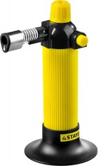 Газовая горелка STAYER MASTER с пьезоподжигом, регулировка пламени, 1000С 55570