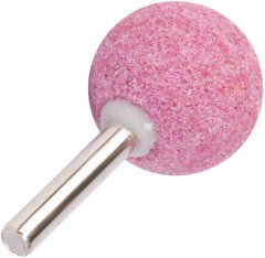 Шарошка абразивная, шар, 30 x 6 мм, F46, 3 шт Matrix 76013