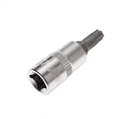 Бита-головка 1/4" TORX T27Hх37мм с отверстием JTC-23527