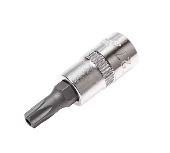 Бита-головка 1/4" TORX T27Hх37мм с отверстием JTC-23527