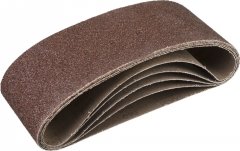 Лента шлифовальная бесконечная СТАНДАРТ на тканевой основе (5 шт; 100х610 мм; P40) для ЛШМ ЗУБР 35343-040