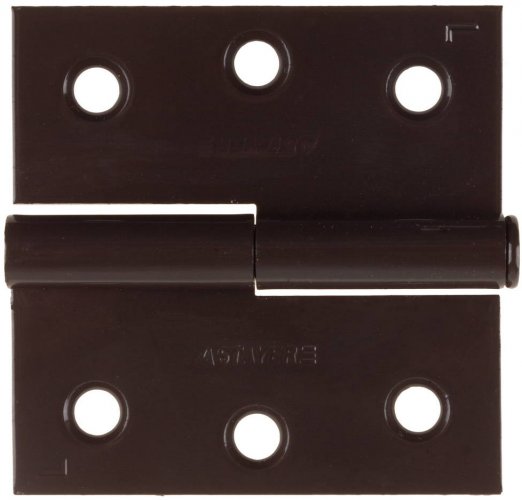 Дверная разъемная петля STAYER Master цвет коричневый левая 75 мм 37613-75-3L