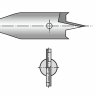Сверло по дереву перьевое 38,0 х160 x100, KEIL, ( 185380160 )