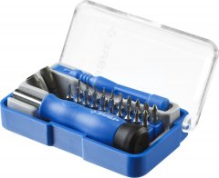 Отвертка для точных работ с насадками ЗУБР ПРОФЕССИОНАЛ 24 шт. 25648-H24