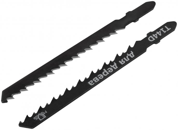 Полотна для эл. лобзика, Т144D, по дереву, HCS, 100 мм, 2 шт. MOS 40813М