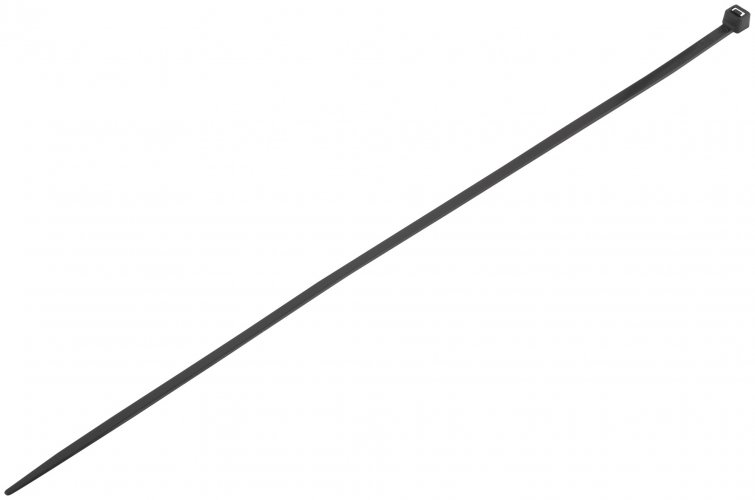 Хомуты нейлоновые для проводов, черные 100 шт., 4,8х300 мм FIT 60356