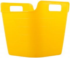 Ведро гибкое пластиковое прямоугольное 340х370 мм,  26,5 л FIT 67845