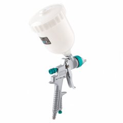 Краскораспылитель AG 801 HVLP, гравитационный, сопло 1.5 мм и 1.8 мм Stels 57360