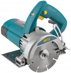 Пила дисковая 1200 Вт; 11300 об/мин; 125/22,2 мм; 3,1 кг; водяное охлажд.; УЗО; коробка FIT 80420
