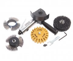 Машинка пневматическая шлифовальная угловая 3600об/мин., 90PSI с комплектом дисков JTC-5642K